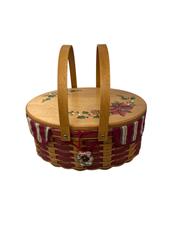 LONGABERGER Holiday Hostess Goddies Christmas Basket